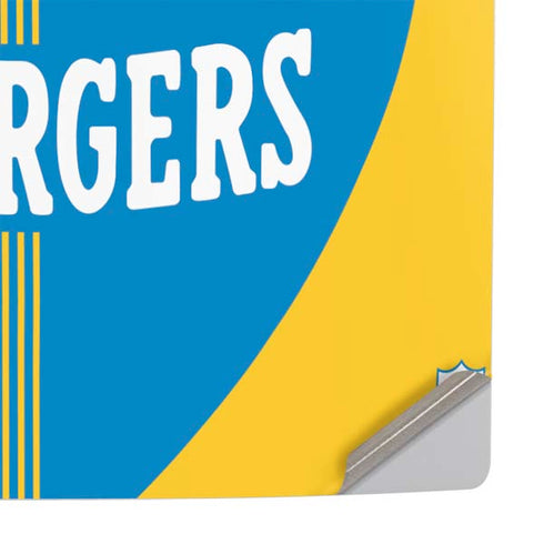 NFL Los Angeles Chargers Retro Logo PS5 Console Skin