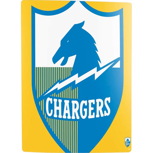 NFL Los Angeles Chargers Retro Logo PS5 Digital Edition Bundle Skin