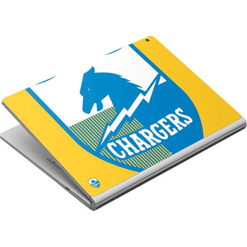 NFL Los Angeles Chargers Retro Logo Surface Book Skin