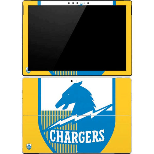 NFL Los Angeles Chargers Retro Logo Surface Pro 4 Skin