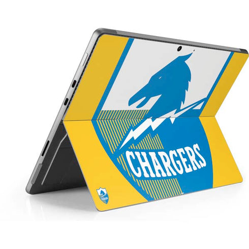 NFL Los Angeles Chargers Retro Logo Surface Pro 8 Skin