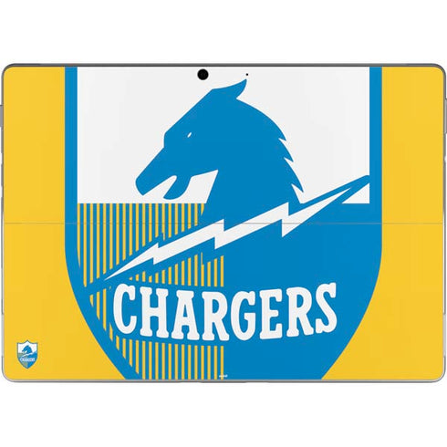 NFL Los Angeles Chargers Retro Logo Surface Pro 9 Skin