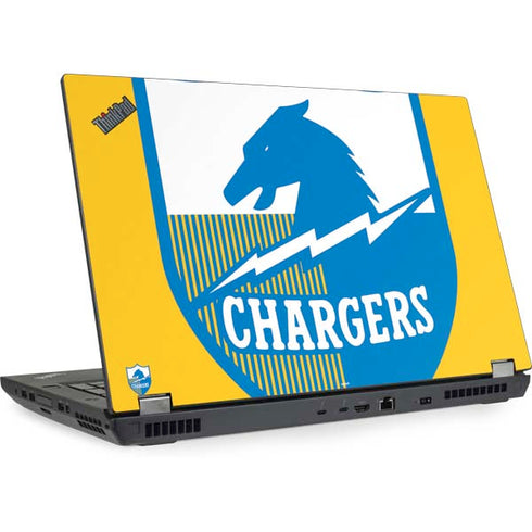 NFL Los Angeles Chargers Retro Logo Lenovo ThinkPad Skin