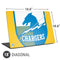 NFL Los Angeles Chargers Retro Logo Universal Laptop 18in (14.6 x 10.6in) Skin