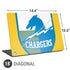 NFL Los Angeles Chargers Retro Logo Universal Laptop 18in (14.6 x 10.6in) Skin