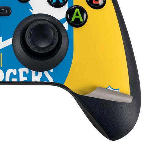 NFL Los Angeles Chargers Retro Logo Xbox Series X Controller Skin