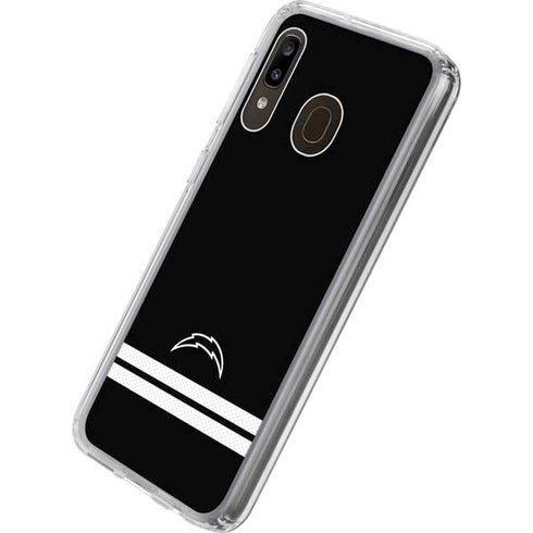 NFL Los Angeles Chargers Shutout Galaxy A20 Clear Case