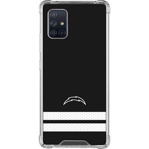 NFL Los Angeles Chargers Shutout Galaxy A71 5G Clear Case