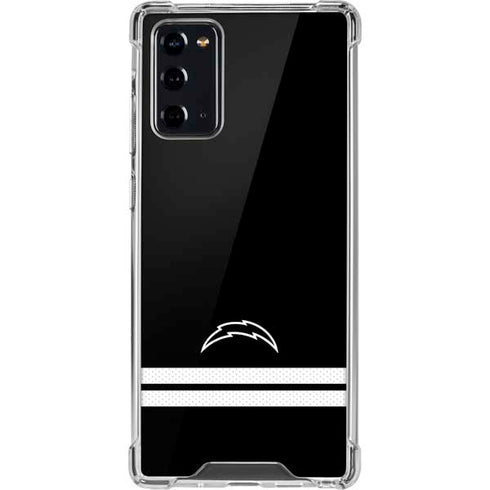 NFL Los Angeles Chargers Shutout Galaxy Note20 5G Clear Case