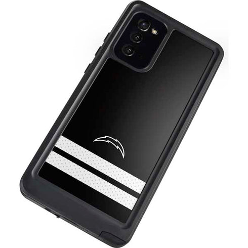 NFL Los Angeles Chargers Shutout Galaxy Note20 5G Waterproof Case