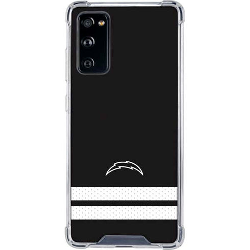 NFL Los Angeles Chargers Shutout Galaxy S20 FE Clear Case