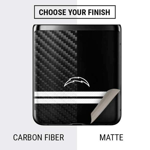 NFL Los Angeles Chargers Shutout Galaxy Z Flip Skin