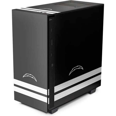 NFL Los Angeles Chargers Shutout NZXT H510 Compact ATX Mid-Tower Case Skin