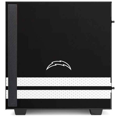 NFL Los Angeles Chargers Shutout NZXT H510 Compact ATX Mid-Tower Case Skin