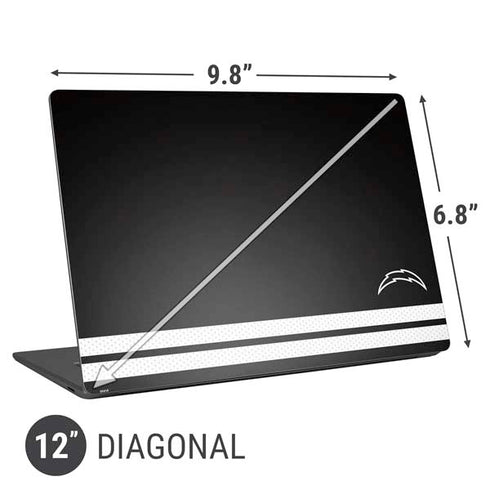 NFL Los Angeles Chargers Shutout Universal Laptop 12in (9.8 x 6.8in) Skin