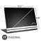 NFL Los Angeles Chargers Shutout Universal Laptop 15in (12.2 x 8.8in) Skin