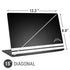 NFL Los Angeles Chargers Shutout Universal Laptop 15in (12.2 x 8.8in) Skin