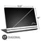 NFL Los Angeles Chargers Shutout Universal Laptop 17in (13.8 x 10in) Skin