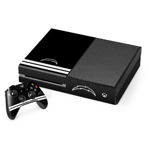 NFL Los Angeles Chargers Shutout Xbox One Console and Controller Bundle Skin