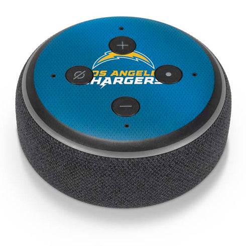 NFL Los Angeles Chargers Team Jersey Amazon Echo Dot Skin