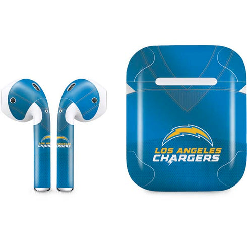 NFL Los Angeles Chargers Team Jersey Apple AirPods Skin