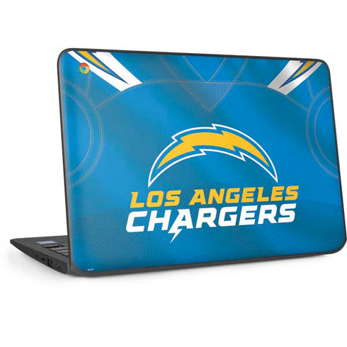 NFL Los Angeles Chargers Team Jersey HP Chromebook Skin