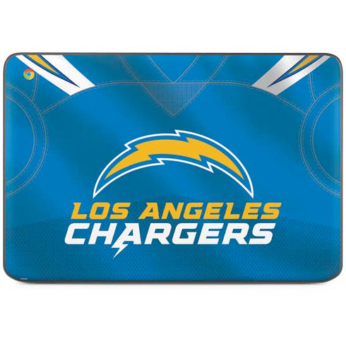 NFL Los Angeles Chargers Team Jersey HP Chromebook Skin