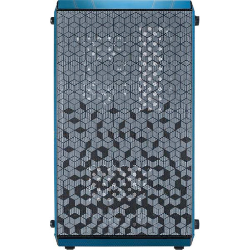 NFL Los Angeles Chargers Team Jersey Cooler Master MasterBox Q300L Mini Tower Skin