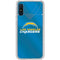 NFL Los Angeles Chargers Team Jersey Galaxy A10e Clear Case