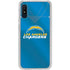 NFL Los Angeles Chargers Team Jersey Galaxy A10e Clear Case