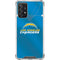 NFL Los Angeles Chargers Team Jersey Galaxy A72 5G Clear Case
