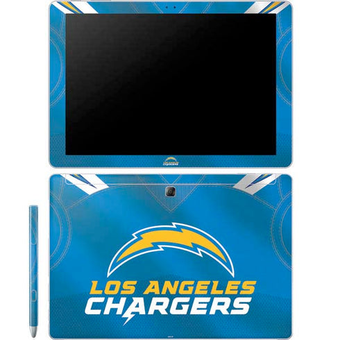NFL Los Angeles Chargers Team Jersey Galaxy Book 12in Skin