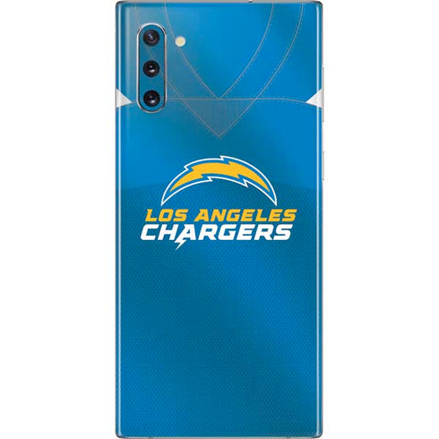 NFL Los Angeles Chargers Team Jersey Galaxy Note 10 Skin