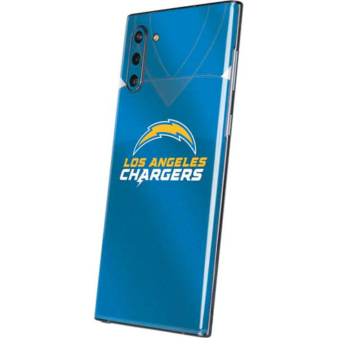 NFL Los Angeles Chargers Team Jersey Galaxy Note 10 Skin