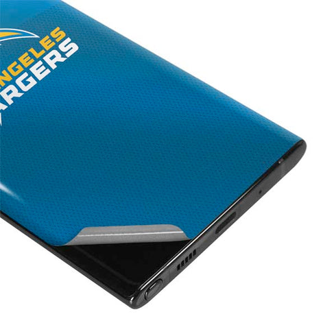 NFL Los Angeles Chargers Team Jersey Galaxy Note 10 Skin