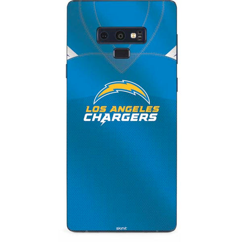NFL Los Angeles Chargers Team Jersey Galaxy Note 9 Skin