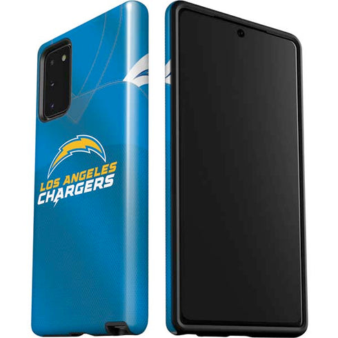 NFL Los Angeles Chargers Team Jersey Galaxy Note20 5G Pro Case