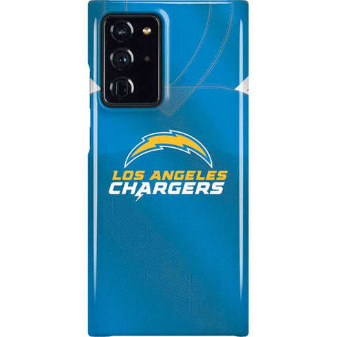 NFL Los Angeles Chargers Team Jersey Galaxy Note20 Ultra 5G Lite Case