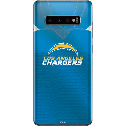 NFL Los Angeles Chargers Team Jersey Galaxy S10 Plus Skin