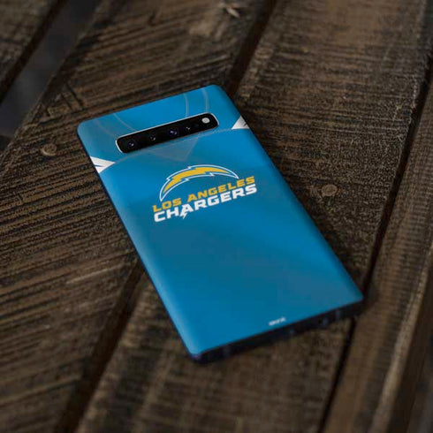 NFL Los Angeles Chargers Team Jersey Galaxy S10 Skin
