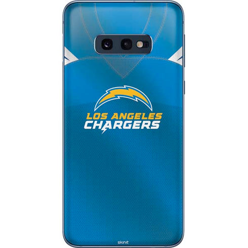 NFL Los Angeles Chargers Team Jersey Galaxy S10e Skin