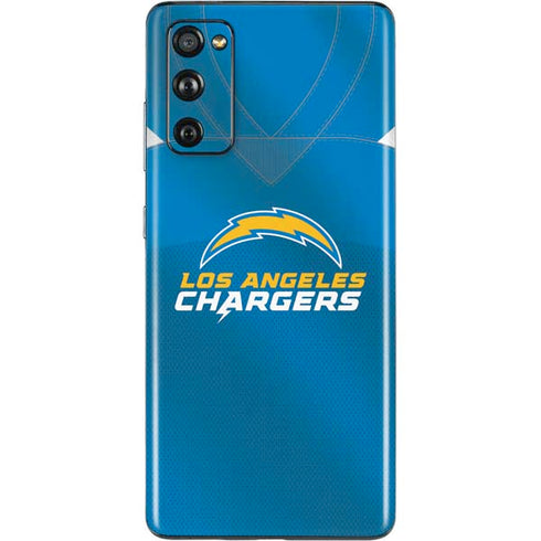 NFL Los Angeles Chargers Team Jersey Galaxy S20 Fan Edition Skin