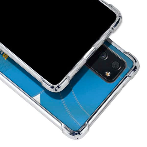 NFL Los Angeles Chargers Team Jersey Galaxy S20 FE Clear Case