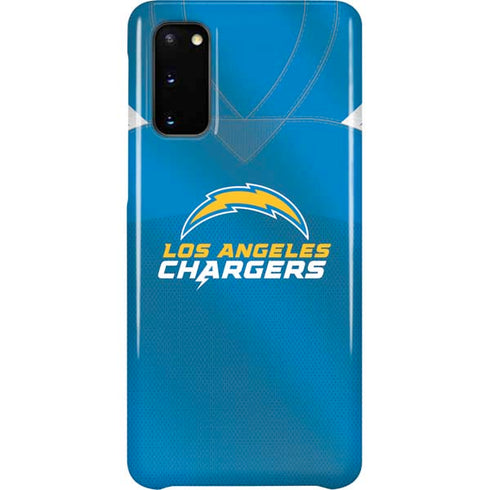 NFL Los Angeles Chargers Team Jersey Galaxy S20 Lite Case