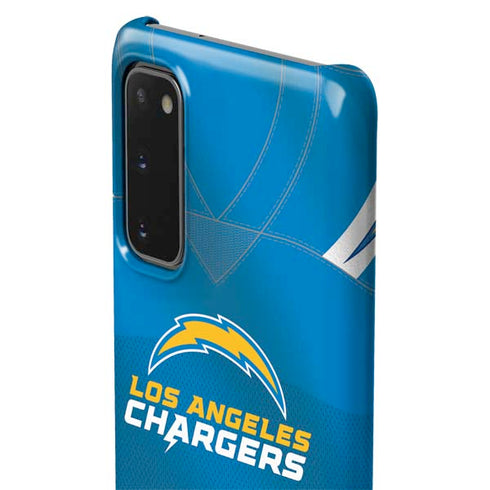 NFL Los Angeles Chargers Team Jersey Galaxy S20 Lite Case