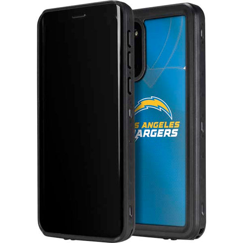 NFL Los Angeles Chargers Team Jersey Galaxy S20 Plus Waterproof Case