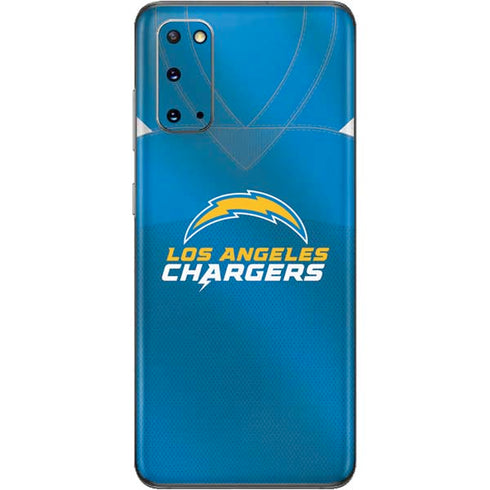 NFL Los Angeles Chargers Team Jersey Galaxy S20 Skin