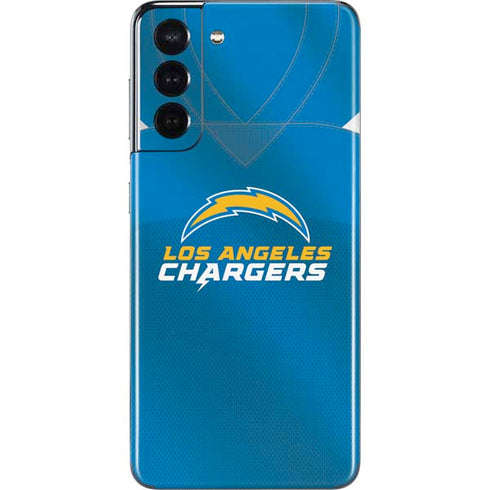 NFL Los Angeles Chargers Team Jersey Galaxy S21 5G Skin