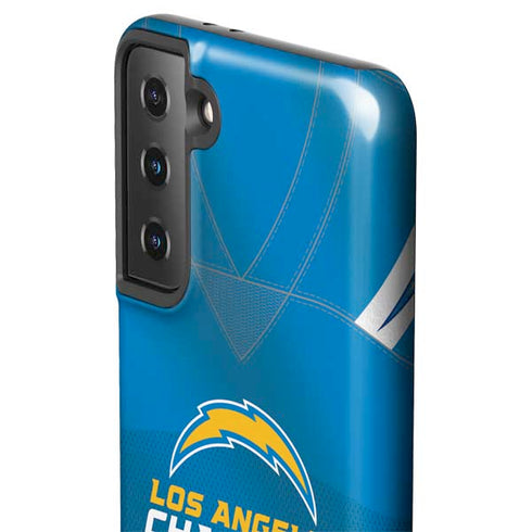 NFL Los Angeles Chargers Team Jersey Galaxy S21 FE Pro Case
