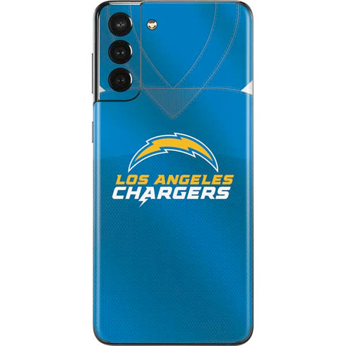 NFL Los Angeles Chargers Team Jersey Galaxy S21 Plus 5G Skin